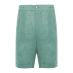 Alpha Studio Green Linen Short AL-14705-IT52 | XL