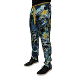 Dolce & Gabbana Multicolor Marble Print Jogger Sweatpants Pants PAN75043-44