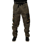 Dolce & Gabbana Multicolor Patchwork Camouflage Cargo Pants PAN76069-54