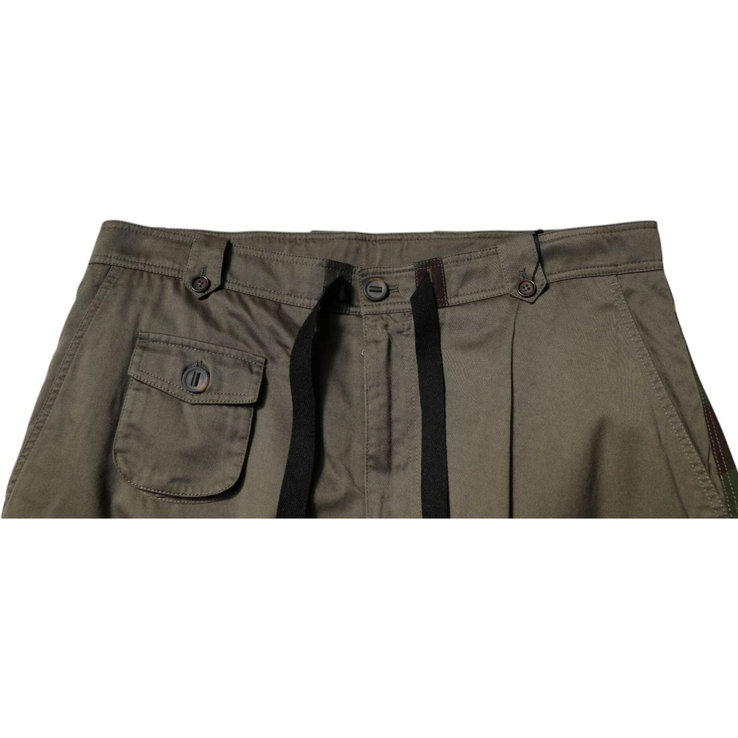 Dolce & Gabbana Multicolor Patchwork Camouflage Cargo Pants PAN76069-54