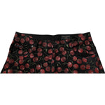 Dolce & Gabbana Black Cherry Cotton Straight Men Denim Jeans PAN76073-48