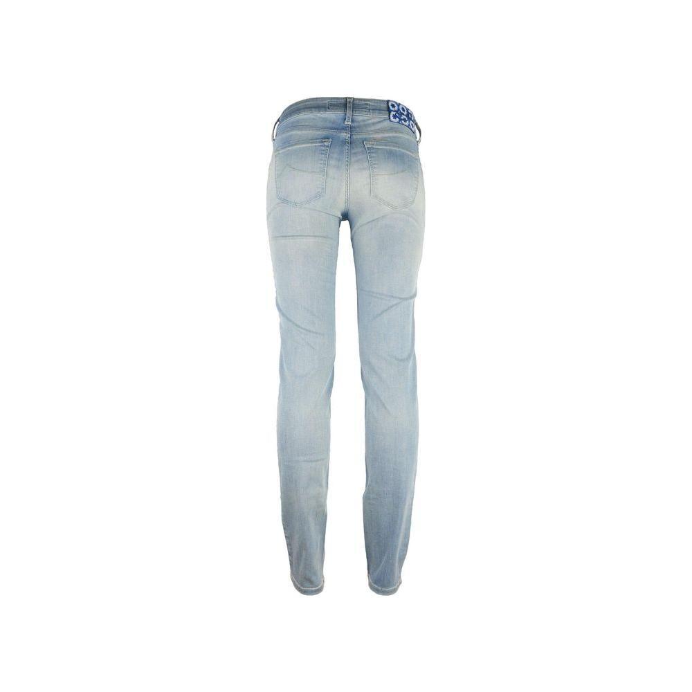 Jacob Cohen Blue Cotton Jeans & Pant JA-1050-IT46