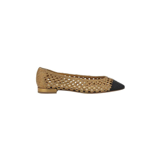 Francesco Russo Woven Ballerinas