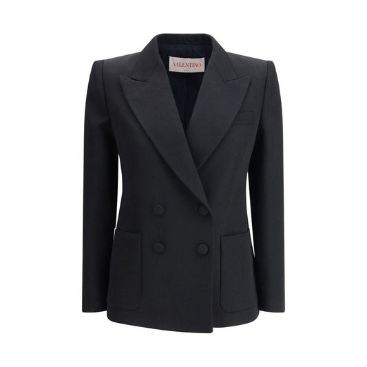 Valentino Double-breasted Blazer VA-6B0CE46097W0NO-IT44 | L