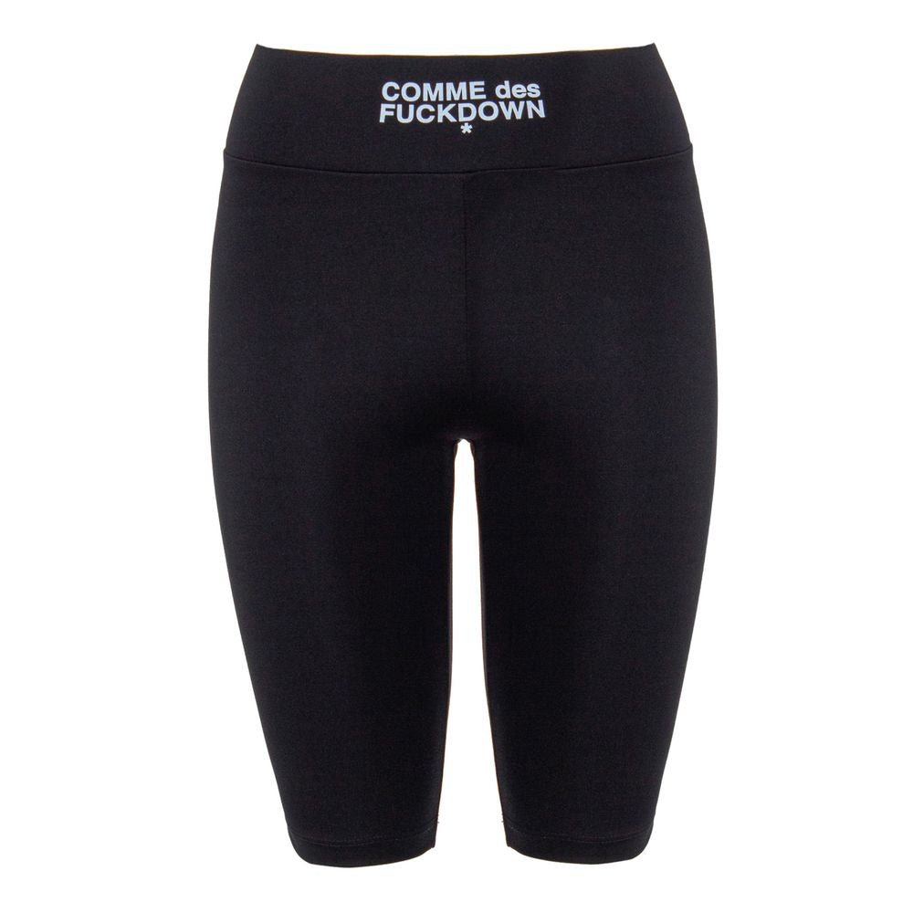 Comme Des Fuckdown Black Polyester Jeans & Pant CO-9888-XS