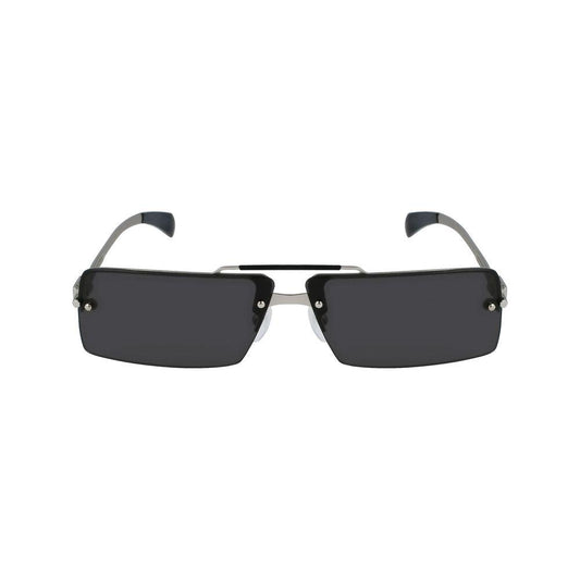 Ferragamo Gray Metal Sunglasses