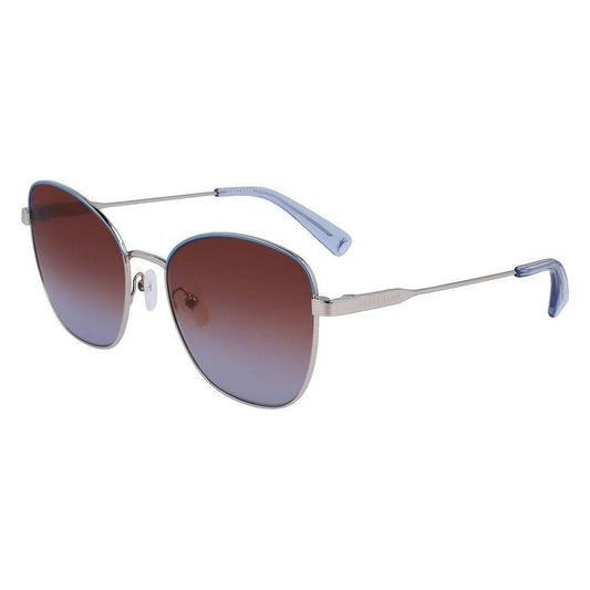 Longchamp Gray Metal Sunglasses LOLO164S043AC