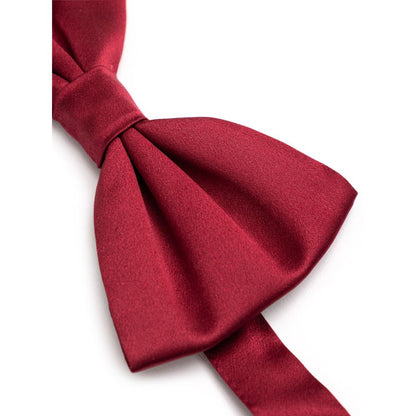Dolce & Gabbana Red Silk Bowty