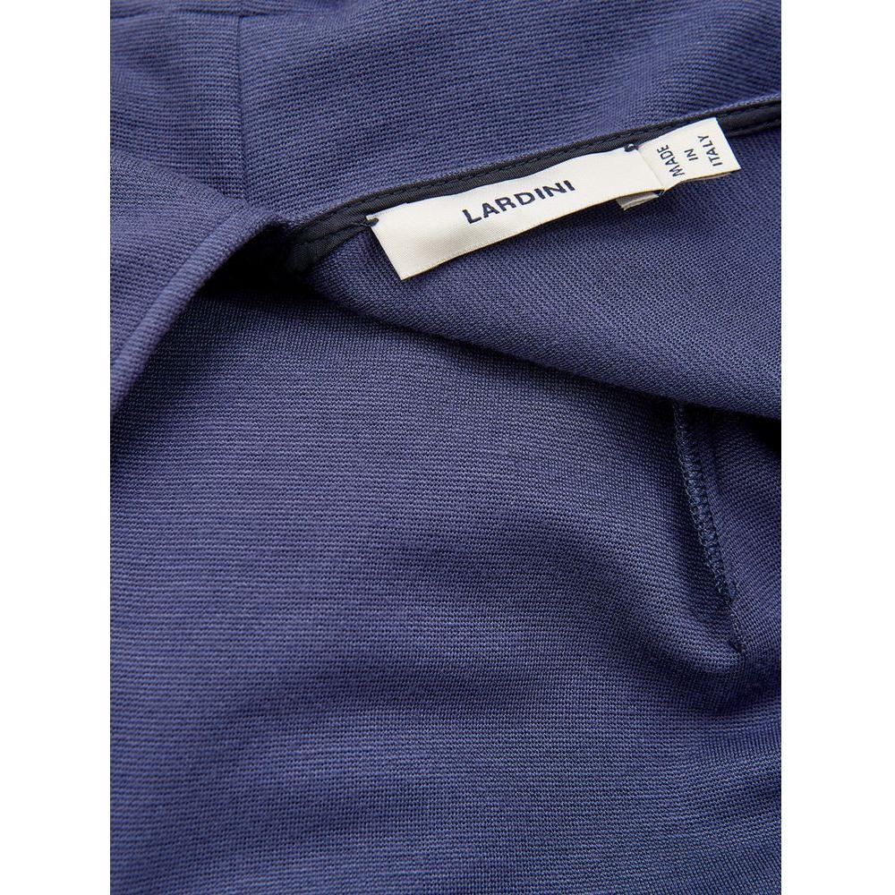 Lardini Blue Viscose Casual Dress