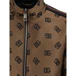 Dolce & Gabbana Bronze Polyester Jackets & Coat DO-835266420013818-IT50 | L