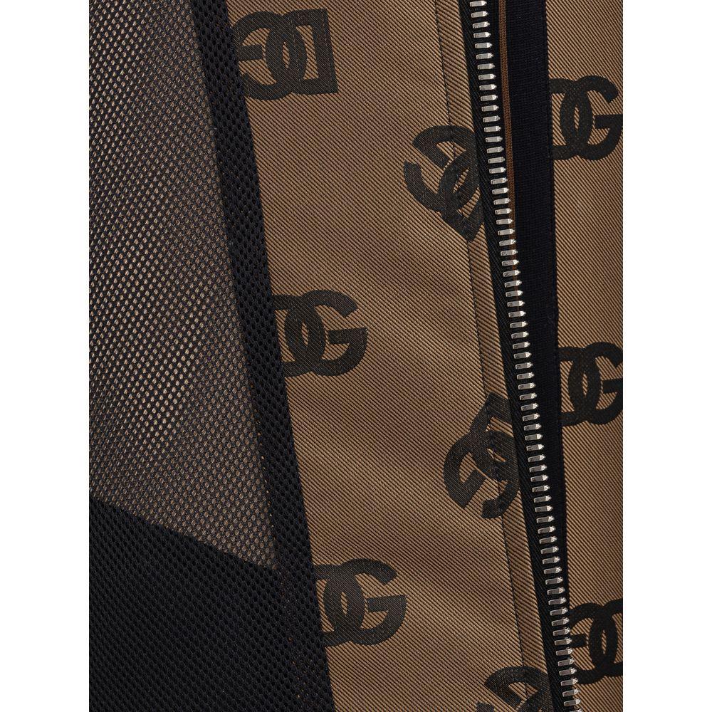 Dolce & Gabbana Bronze Polyester Jackets & Coat DO-835266420013818-IT50 | L