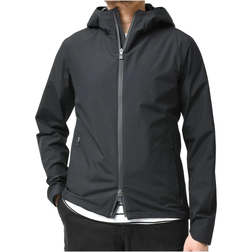 Herno Black Nylon Jacket HE-14942-IT46 | S