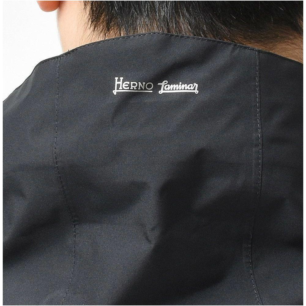 Herno Black Nylon Jacket HE-14942-IT46 | S