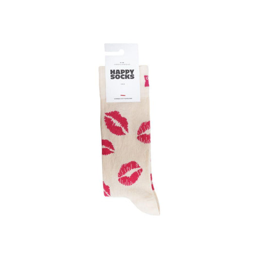 Happy SocksHappy Socks Beige Cotton Sock1728,41-46,71956299936,Beige,Happy Socks,Men,New with tags,Socks - Men - Accessories