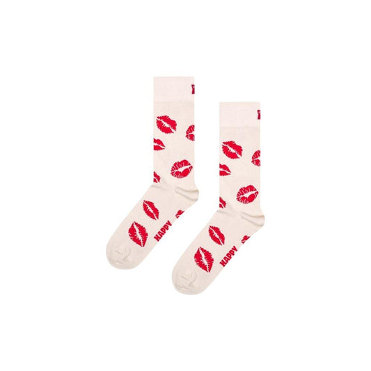 Happy SocksHappy Socks Beige Cotton Sock1728,41-46,71956299936,Beige,Happy Socks,Men,New with tags,Socks - Men - Accessories
