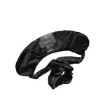 Dolce & Gabbana Black Lamb Fur Women Neck Warmer Winter Scarf