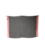 Dolce & Gabbana Black White Polka Dots Fringes Wrap Scarf