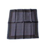 Dolce & Gabbana Dark Blue Beetle Square Handkerchief Scarf MS7289