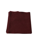 Dolce & Gabbana Maroon Cashmere Skinny Neck Wrap Scarf MS7426