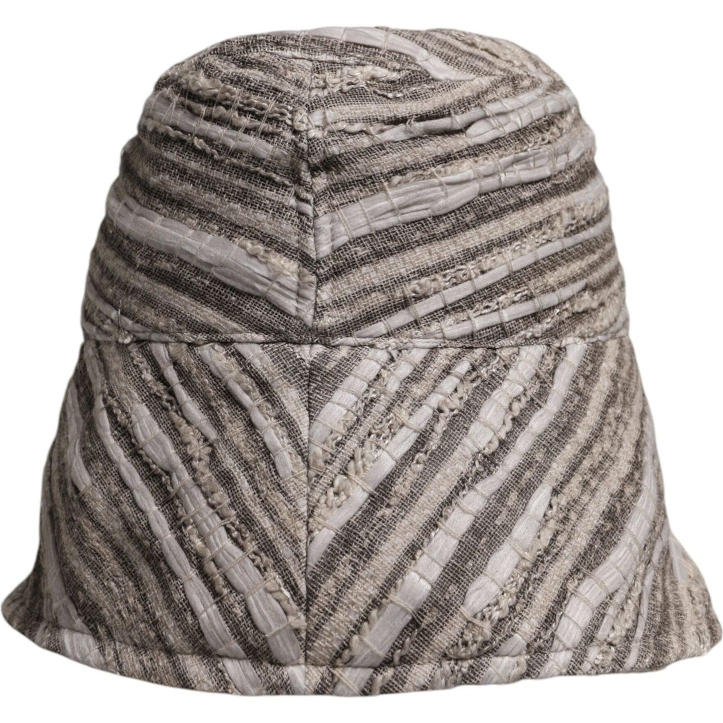 Dolce & Gabbana Multicolor Stripes Cotton Bucket Cap HAT9723-58