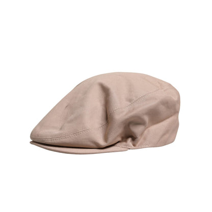 Dolce & Gabbana Beige Cotton Newsboy Capello Cabbie Hat