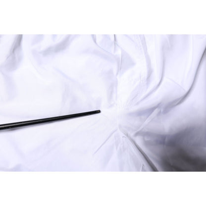 Dolce & Gabbana White Stripes Beachwear Shorts 2 Pc Swimwear