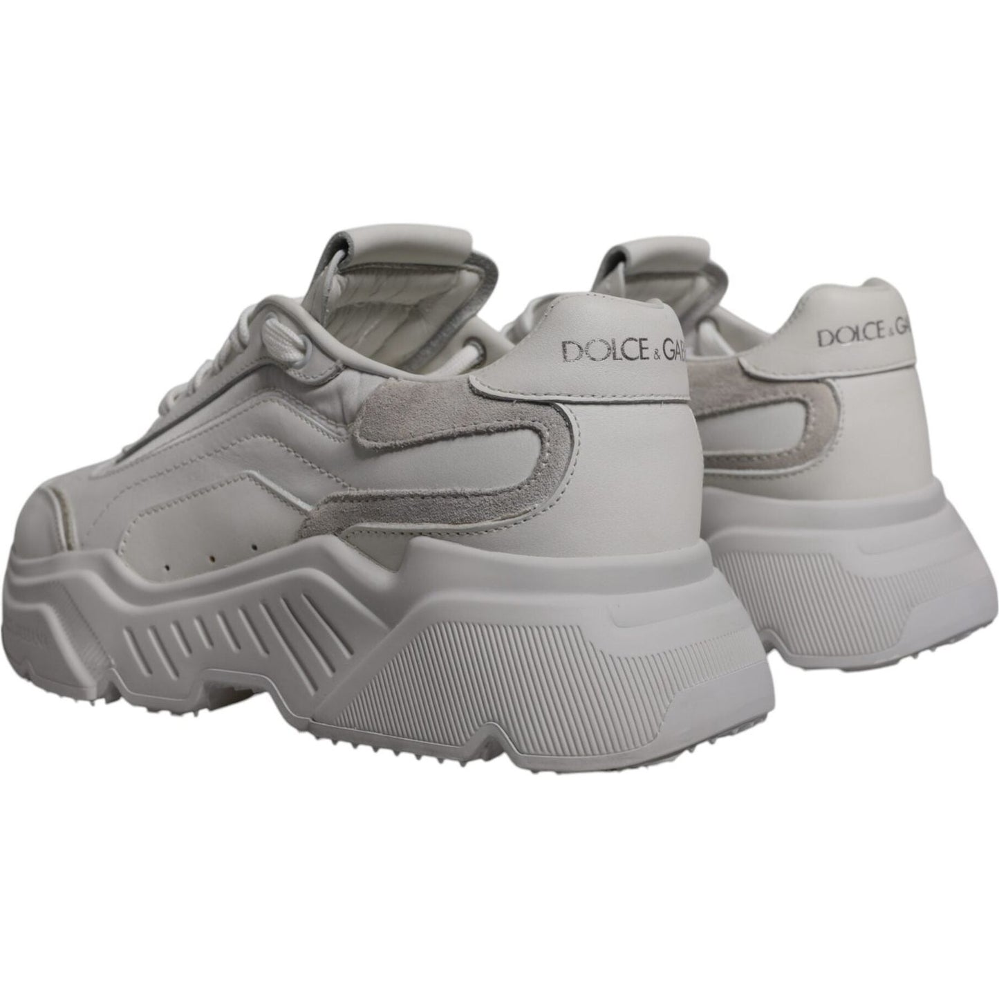 Dolce & Gabbana White Daymaster Low Top Sneakers Shoes
