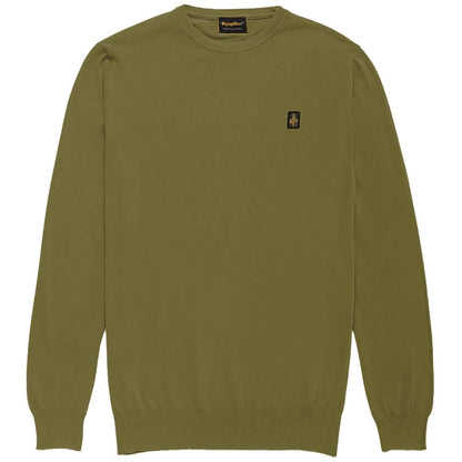 Refrigiwear Green Cotton Sweater