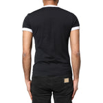 Dolce & Gabbana Black Sicilia Crew Neck Short Sleeve T-shirt TSH83364-44