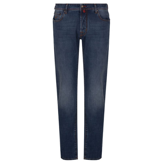 Jacob Cohen Blue Cotton Jeans & Pant JA-15051-W32