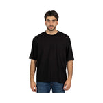 Alpha Studio Black Cotton T-Shirt AL-15039-IT46 | S