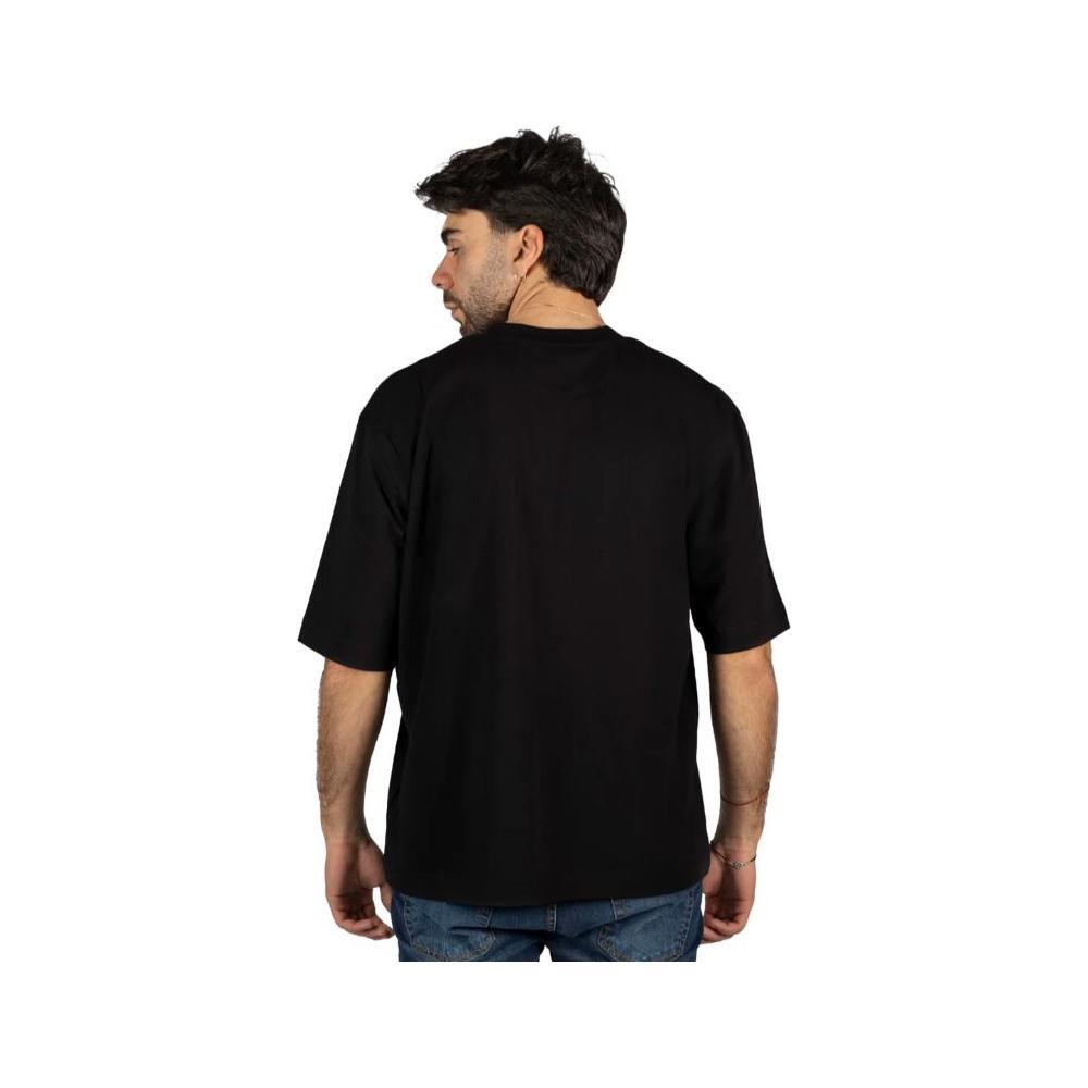 Alpha Studio Black Cotton T-Shirt AL-15039-IT46 | S