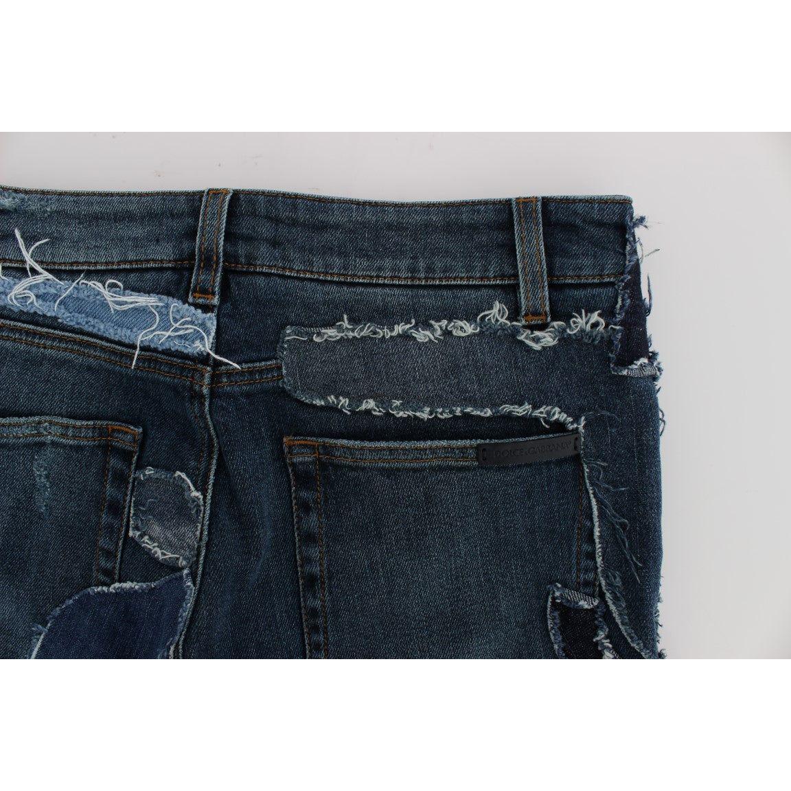 شورت جينز أزرق أنيق من Dolce &amp; Gabbana