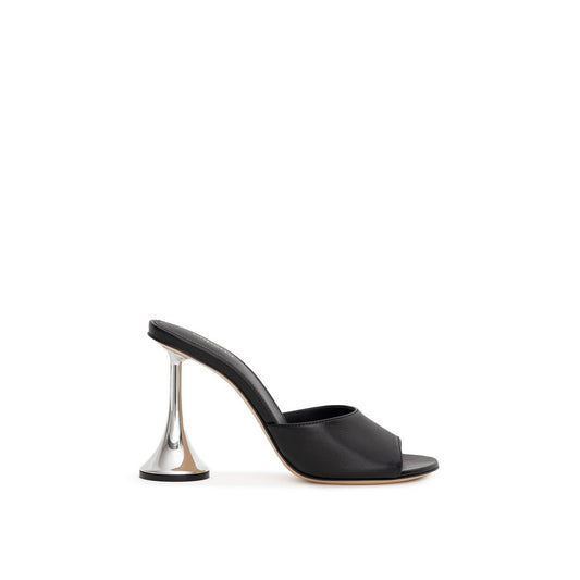 Coperni Black Leather Sandal CO-8966676-EU40/US10