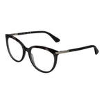 Guess Gray Women Glasses Frame, full-rim plastic round eyeglasses, grey color, size 53-17-140, includes branded case and spring hinge.