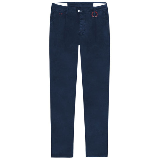 Tramarossa Blue Cotton Jeans & Pant TR-15024-W32
