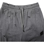 Dolce & Gabbana Gray Cotton RipStyle Straight Sweatpants Pants PAN76006-48