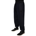 Dolce & Gabbana Black Jacquard Cotton Jogger Sweatpants Pants PAN76119-54