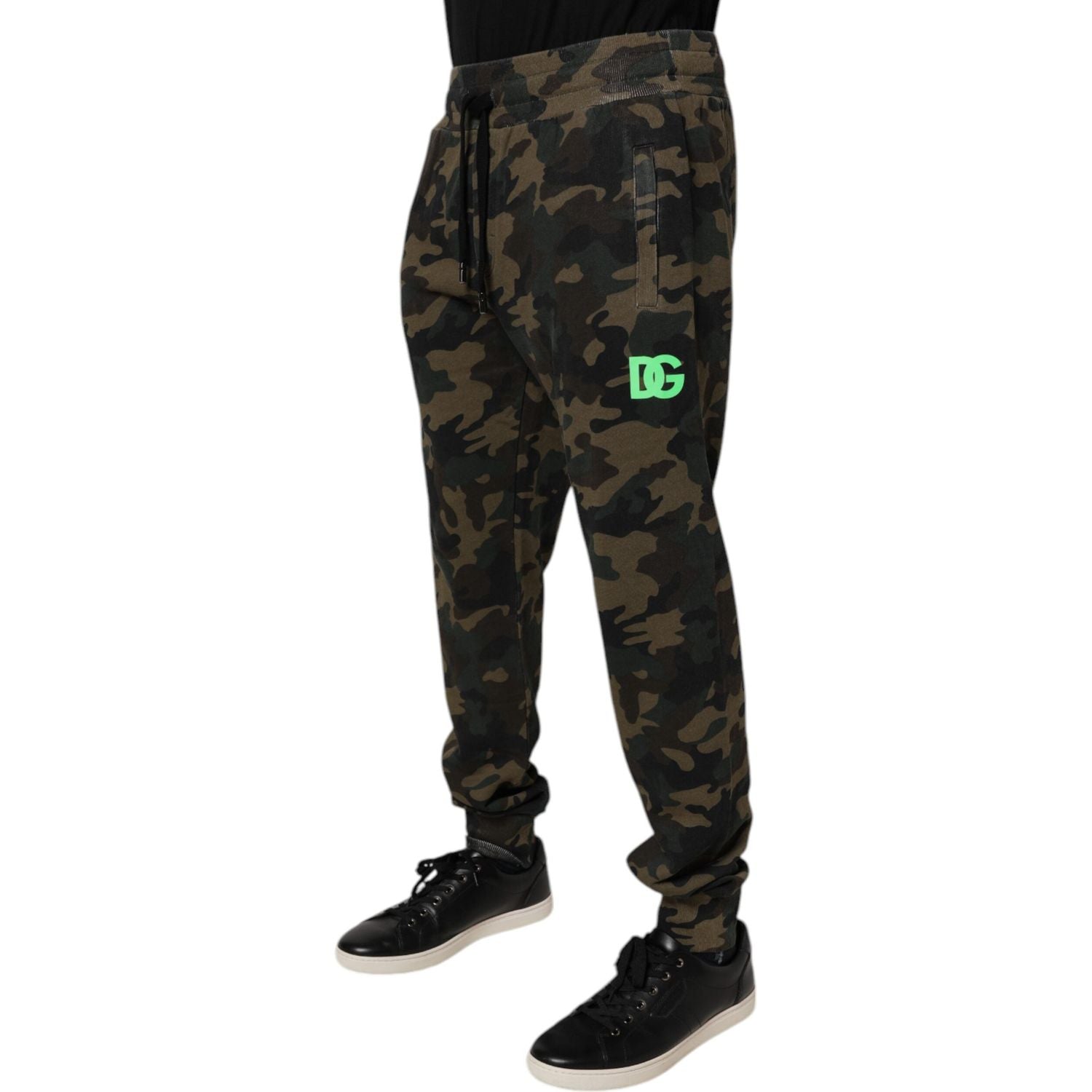 Dolce & Gabbana Multicolor Camouflage Jogger Sweatpants Pants