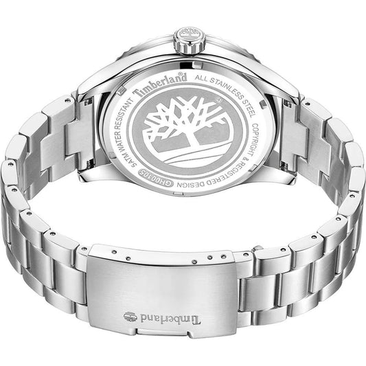 Timberland Gray Stainless Steel Watch