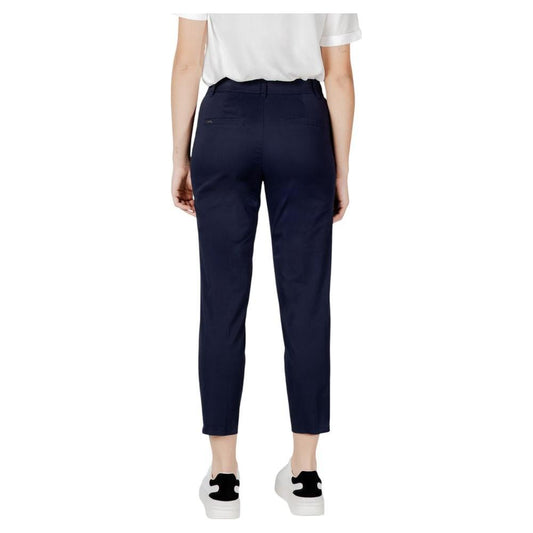 Street One Blue Cotton Jeans & Pant
