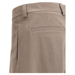 Ferragamo Cotton Wide-leg Pants FE-782861004-IT48 | M