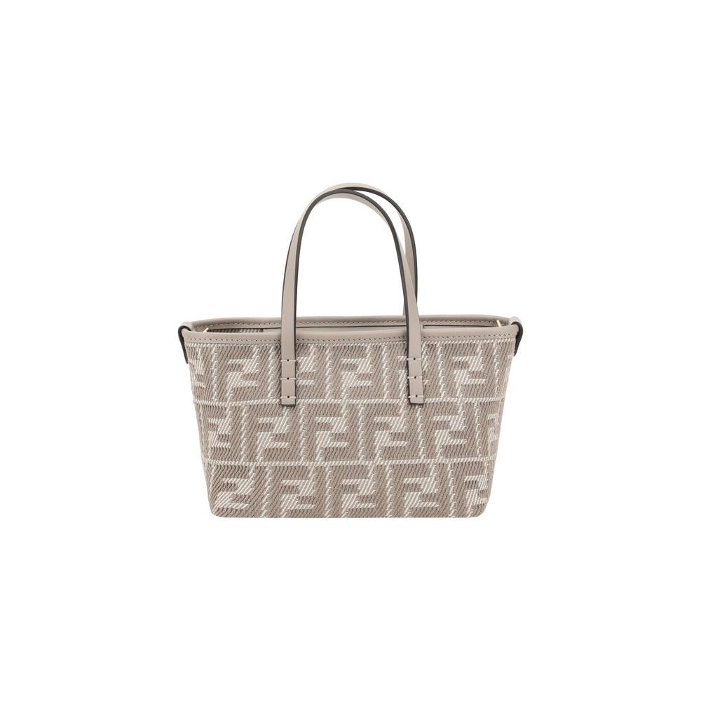 Front view with bag zipped and handles upright.