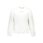 Calvin Klein White Cotton Unisex Sweatshirt CA-3593-XL