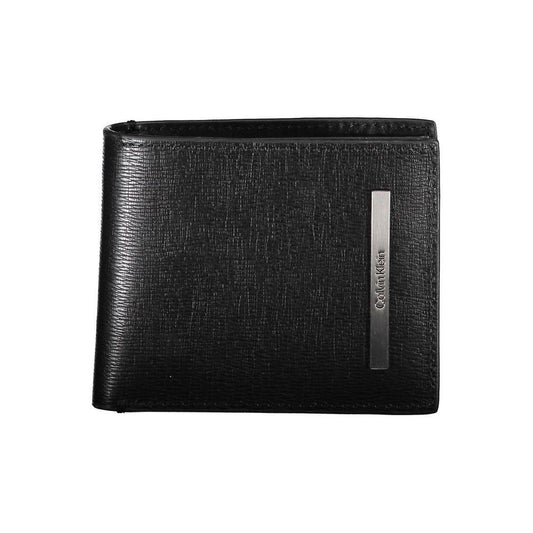 Calvin Klein Black Eco Leather Men Wallet