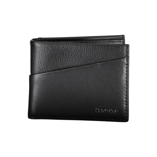 Calvin Klein Black Polyester Men Wallet