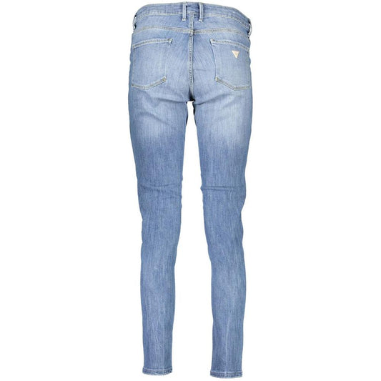 Guess Jeans Light Blue Cotton Women Jeans GU-1016-W26 | L30