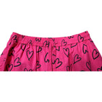 Dolce & Gabbana Pink Cotton Heart Print Bermuda Shorts PAN75741-48