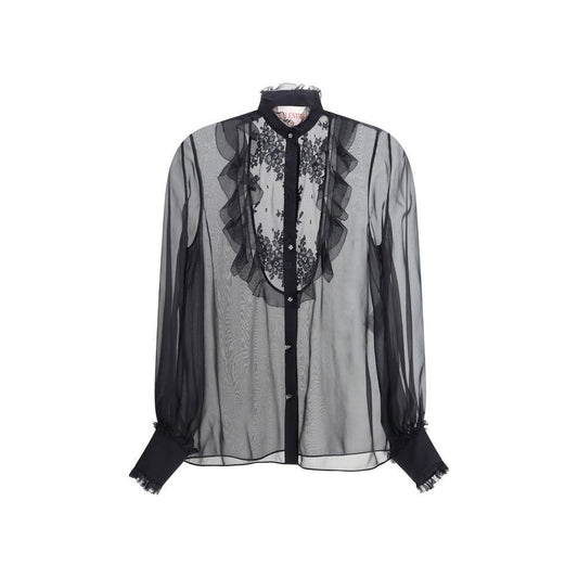 Valentino Chiffon Shirt VA-6B0AB7J02UP0NO-48
