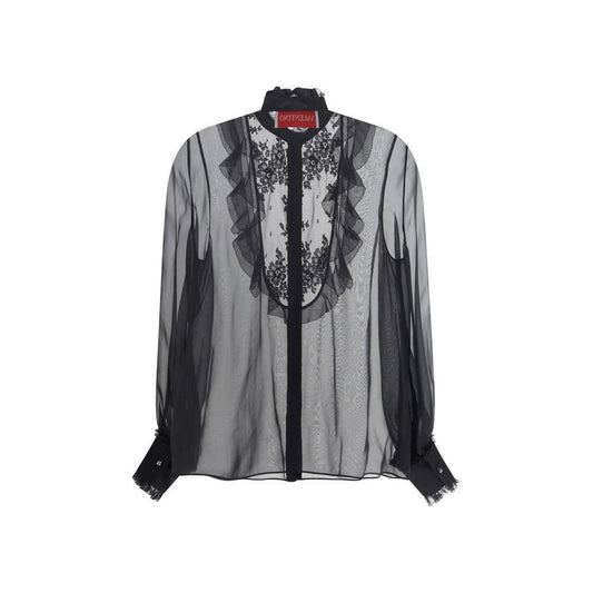 Valentino Chiffon Shirt VA-6B0AB7J02UP0NO-48